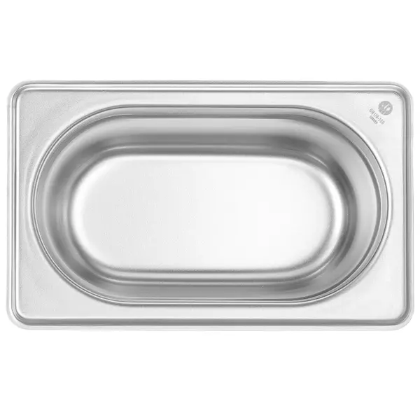 GN-Bak | BudgetLine | RVS | 1/9 GN | Hoogte 65mm | 176x108x65(h)mm