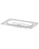 HENDI GN-Deksel | Polycarbonaat | 1/9 GN | Handgreep 
