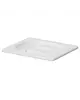 HENDI GN-Deksel | Polycarbonaat | 1/6 GN | Handgreep 