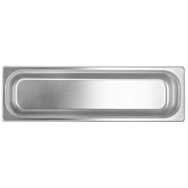 GN-Bak | ProfiLine | RVS | 2/4 GN | Hoogte 100mm | 530x162x100(h)mm