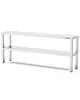 Qusinox Etagere | RVS | 2 Niveaus | Diepte 300 | Hoogte 650 | Breedte 1000-2000 
