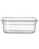 HENDI GN-Bak | Polypropyleen | 1/4 GN | Hoogte 100mm | 265x162x100(h)mm 