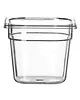 HENDI GN-Bak | Polycarbonaat | 1/6 GN | Hoogte 150mm | 176x162x150(h)mm 