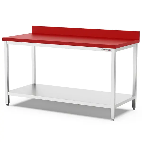 Snijwerktafel | 700 LINE | RVS/Polyethyleen | Bodemschap | Diepte 700 | Hoogte 900 | Breedte 1200-1600 | Achteropstand | Zelfmontage