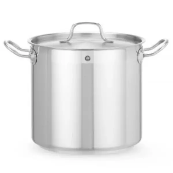 Kookpan | ProfiLine | RVS | 10L | Div. Warmtebronnen | Incl. Deksel | Ø240x220(h)mm