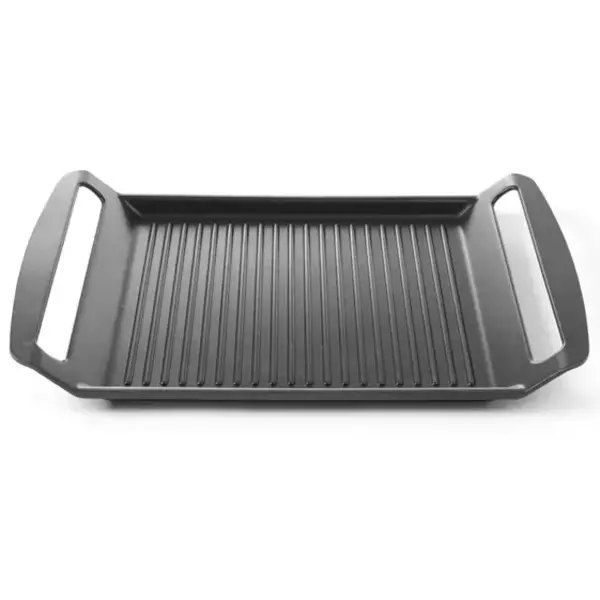 Grillplaat | TITANIUM PROFESSIONAL | Aluminium (Antiaanbaklaag) | Div. Warmtebronnen | 390x260x35(h)mm