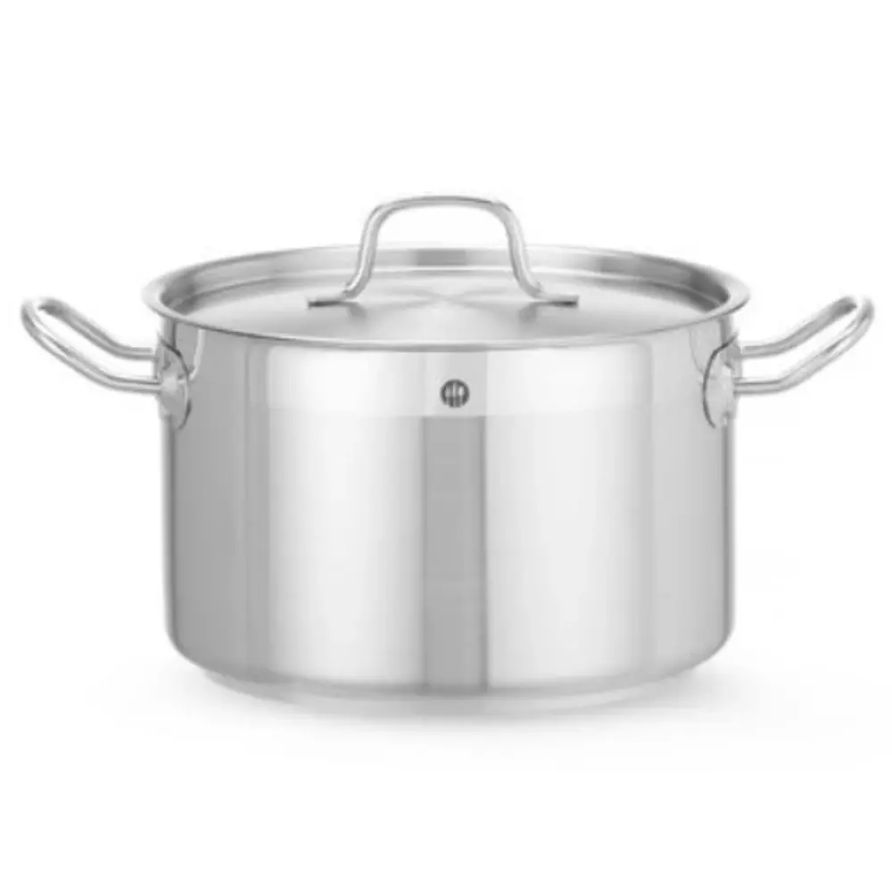 HENDI Kookpan 3,5L Met Deksel – Roestvrijstalen Pan Voor Inductie, Gas En Alle Warmtebronnen – Ideaal Voor Soep, Saus En Eenpansgerechten