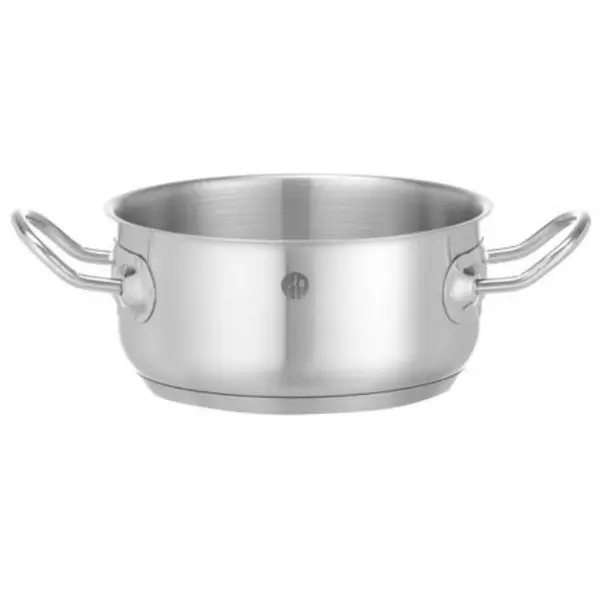 Kookpan | KitchenLine | RVS | 1.5L | Div. Warmtebronnen | Ø160x75(h)mm