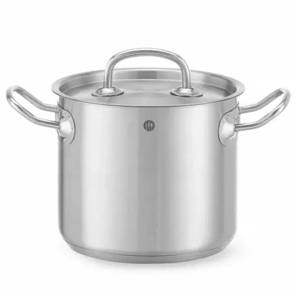 Kookpan | KitchenLine | RVS | 2.8L | Div. Warmtebronnen | Incl. Deksel | Ø160x140(h)mm