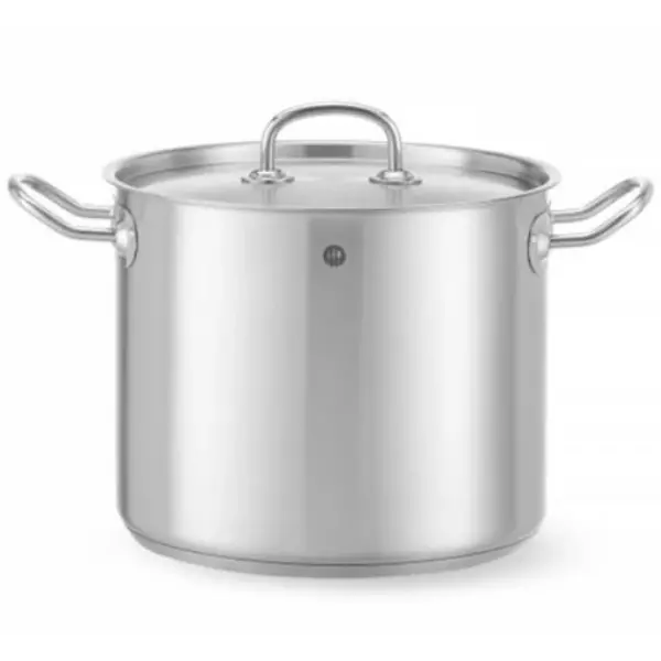 Kookpan | KitchenLine | RVS | 9L | Div. Warmtebronnen | Incl. Deksel | Ø240x200(h)mm