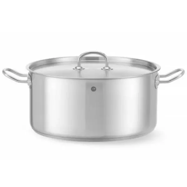 Kookpan | KitchenLine | RVS | 12L | Div. Warmtebronnen | Incl. Deksel | Ø320x150(h)mm