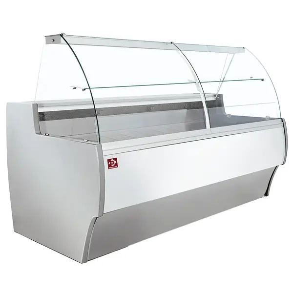 Koeltoonbank | MANTOVA | +2°C/+4°C | Geforceerd | Gekoelde Reserve | Kantelruit | 2500x1000x1300(h)mm