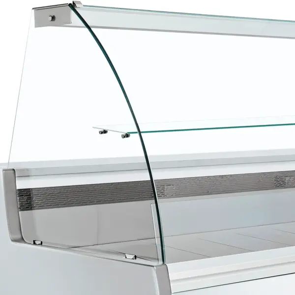 Koeltoonbank | MANTOVA | +2°C/+4°C | Geforceerd | Gekoelde Reserve | Kantelruit | 2500x1000x1300(h)mm