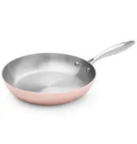 HENDI Koekenpan | KOPER | RVS/Koper | Div. Warmtebronnen | Ø240x50(h)mm 