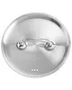 HENDI Deksel | KitchenLine | RVS | Ø160mm 
