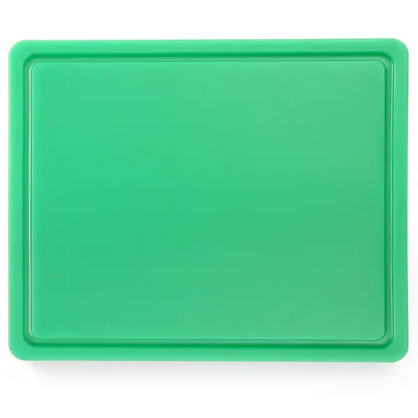 Snijplank | HDPE | Groen | 1/2 GN | HACCP | Sapgeul | 325x265x12(h)mm