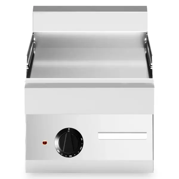 Bak-/Grillplaat | FUN 650 | Elektrisch | Glad Oppervlak 396x520 (Staal) | 4.5kW (400V) | 400x650x448(h)mm