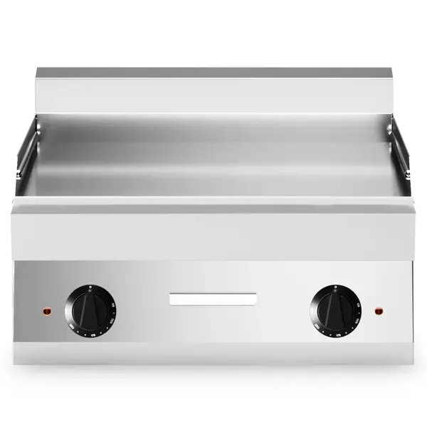 Bak-/Grillplaat | FUN 650 | Elektrisch | Glad Oppervlak 696x520 (Staal) | 9kW (400V) | 700x650x448(h)mm