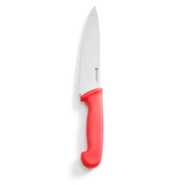 Koksmes | RVS | Rood (Rauw Vlees) | HACCP | Lengte 320mm