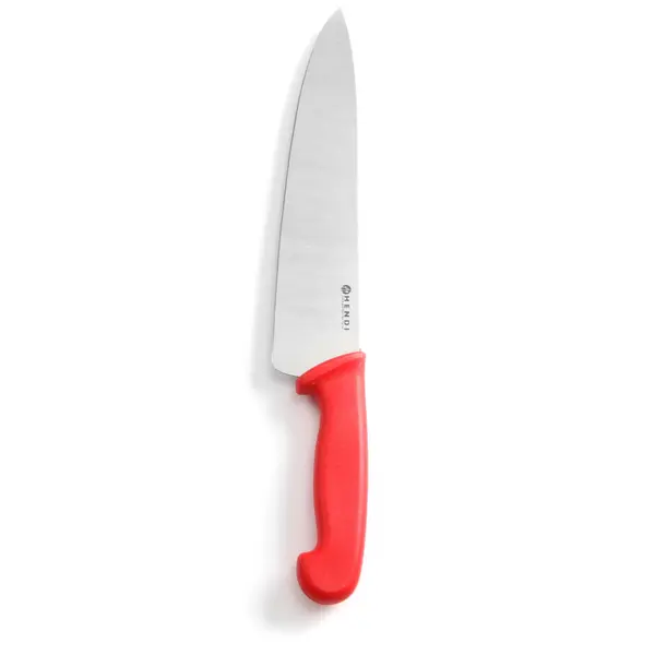 Koksmes | RVS | Rood (Rauw Vlees) | HACCP | Lengte 385mm