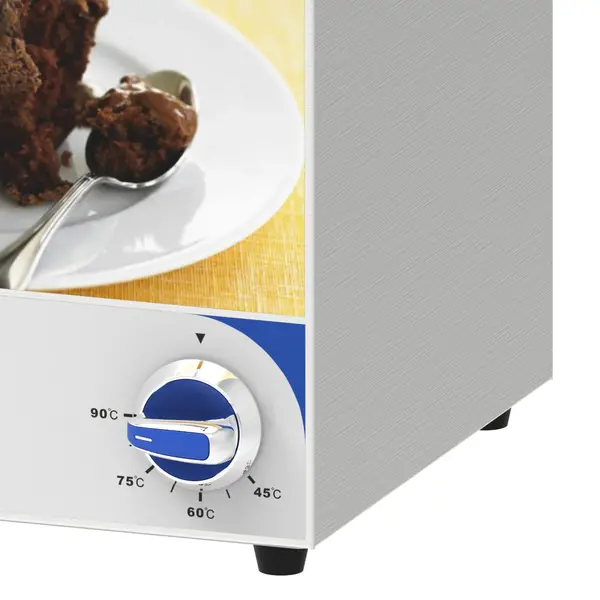 Sausdispenser | RVS | 2.5L (1/6 GN) | Verwarmde Uitloop | 45°C/90°C | Portie 20ml | 0.21kW (230V) | 206x312x368(h)mm