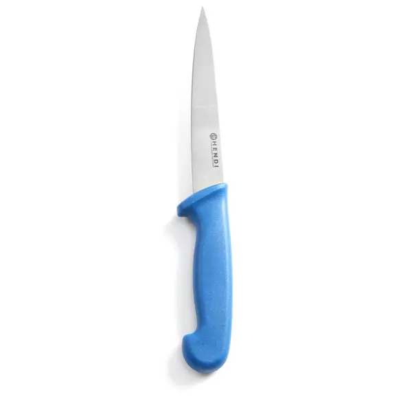 Fileermes | RVS | Blauw (Vis) | HACCP | Lengte 300mm