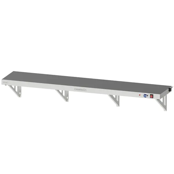 Verwarmd Wandschap | RVS | 3x 1/1 GN | ≤90°C | 1.35kW (230V) | Incl. Wandbevestiging | 1590x325x251(h)mm