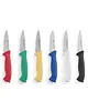 HENDI Schilmessenset | RVS | Div. Kleuren | HACCP | 6 Stuks | Lengte 185mm 