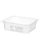 HENDI Voedseldoos | Polypropyleen | 1/2 GN | Hoogte 100mm | 325x265x100(h)mm 