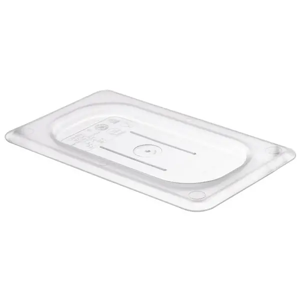GN-Deksel | Polycarbonaat | 1/9 GN | Handgreep