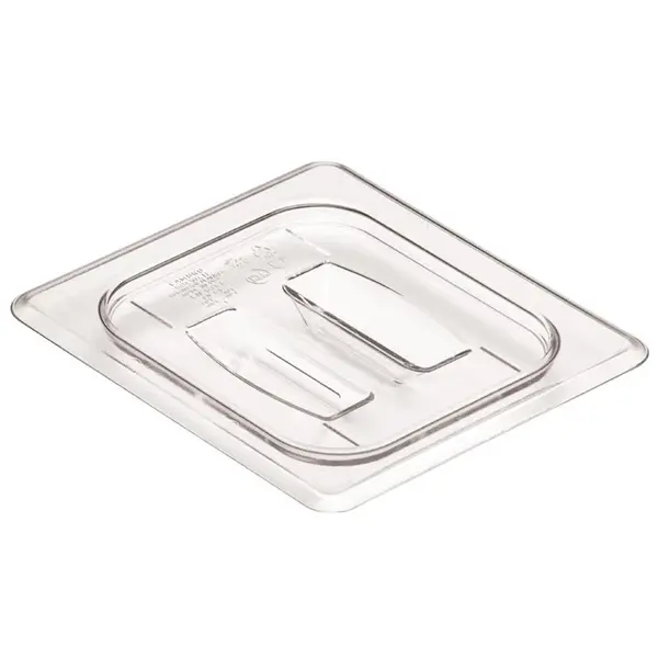 GN-Deksel | Polycarbonaat | 1/6 GN | Handgreep