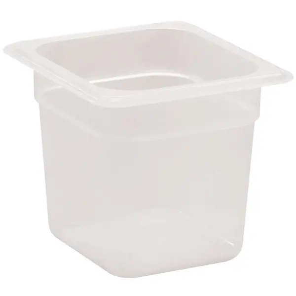 GN-Bak | Polypropyleen | 1/6 GN | Hoogte 150mm | 176x162x150(h)mm