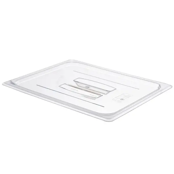 GN-Deksel | Polycarbonaat | 1/2 GN | Handgreep