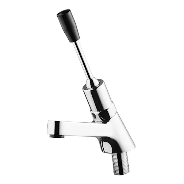 Fonteinkraan | Verchroomd | Hendelknop (Zelfsluitend) | 50x146x200(h)mm