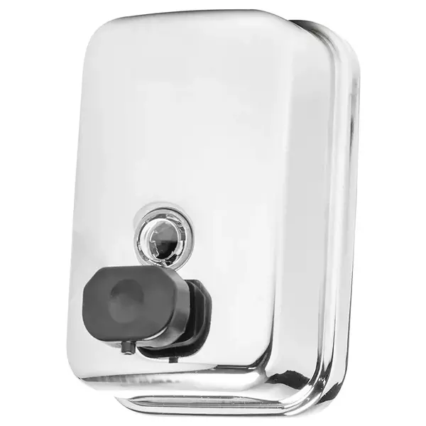 Zeepdispenser | DIVE | RVS | Vloeibare Zeep (500ml) | Dosering 0.5ml | Wandmontage | 98x63x153(h)mm