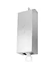 Luxus Zeepdispenser | FLOW | RVS (Div. Kleuren) | Foamzeep (1000ml) | Dosering 2ml | Wandmontage | 100x100x280(h)mm 