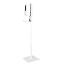 Luxus Standaard | Luxus Dispensers (Bewegingssensor) | Carbonstaal | Wit | 300x300x1250(h)mm 