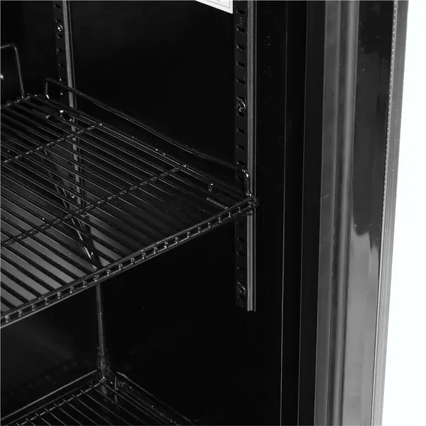 Melkkoeler | SERIE BC | 67L | Zwart | +2°C/+10°C | Statisch + Ventilator | 432x496x668(h)mm