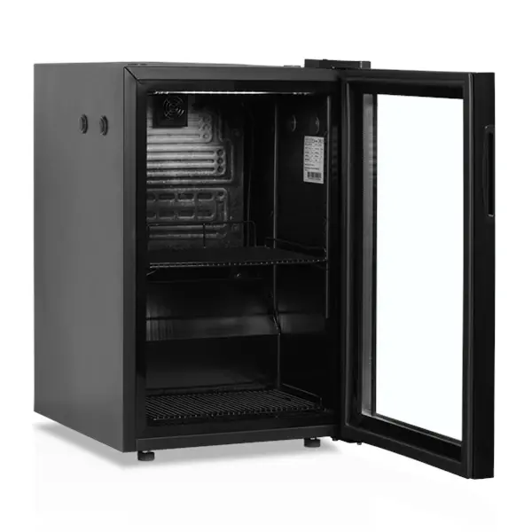 Melkkoeler | SERIE BC | 67L | Zwart | +2°C/+10°C | Statisch + Ventilator | 432x496x668(h)mm
