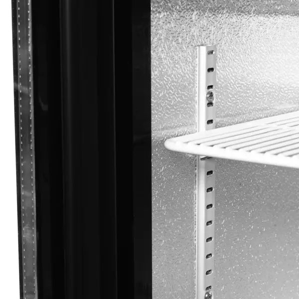 Barkoelkast | SERIE DB | Energiezuinig | 105L | Zwart | +2°C/+10°C | Geforceerd | 500x520x870(h)mm