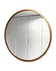 Luxus Spiegel | YUVA | Hout (Koperkleurig) | Ø600mm 