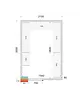 Tefcold Rekwerk | CR-SERIE | CRPF2130/CRPF2130WD | 4 Niveaus | U-Vorm 