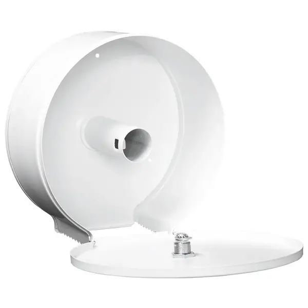 Jumboroldispenser | FLOW | RVS (Div. Kleuren) | Rol Ø180-230mm | Wandmontage | 240x100x260(h)mm