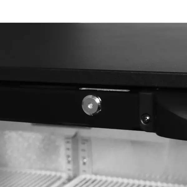 Barkoelkast | SERIE DB | 300L | Zwart | +2°C/+10°C | Geforceerd | Draaideuren | 1350x520x870(h)mm