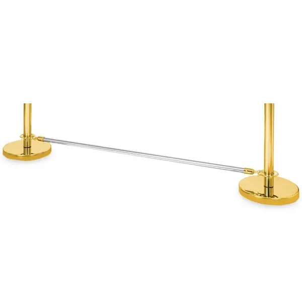 Onderbalk | Luxus Banner-/Afzetpalen | Goudkleurig