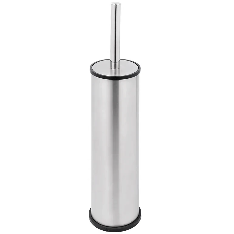 Toiletborstelhouder | DIVE | RVS | Incl. Borstel | Wandmontage | Ø80x370(h)mm