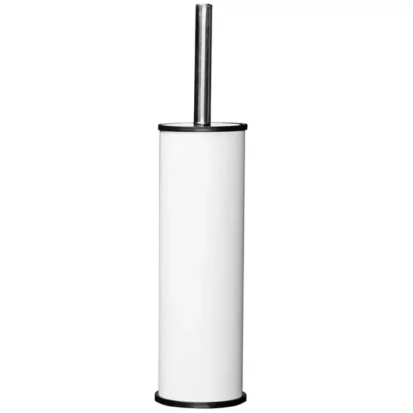 Toiletborstelhouder | RVS (Div. Kleuren) | Incl. Borstel | Wandmontage | Ø80x370(h)mm