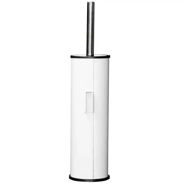 Toiletborstelhouder | RVS (Div. Kleuren) | Incl. Borstel | Wandmontage | Ø80x370(h)mm
