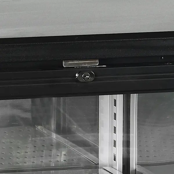 Barkoelkast | CBC | 630L | Zwart | +2°C/+10°C | Geforceerd | Draaideuren | 2542x513x860(h)mm