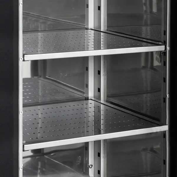 Barkoelkast | CBC | 630L | Zwart | +2°C/+10°C | Geforceerd | Draaideuren | 2542x513x860(h)mm